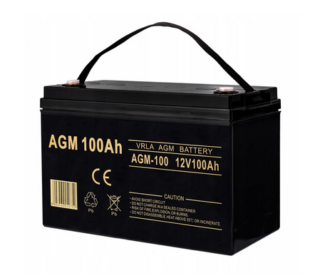 Аккумулятор VOLT AGM VRLA 100Ah 12V (6AKUXAG100)