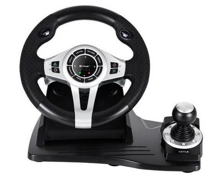 Руль с педалями и коробкй передач Tracer Roadster для PS4, PS3, Xbox One X/S, PC (KTM46524)