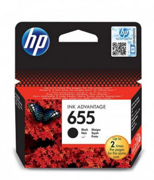 Поточний картридж HP 655 Black (CZ109AE)