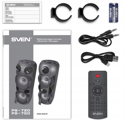 Пати бокс SVEN PS-720 80W