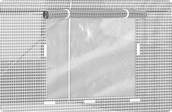 Садовая теплица с окнами Plonos 10m2 = 400х250х200 см (Белая) (4974)
