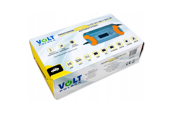 Комплект Аккумулятор VOLT AGM VRLA 100Ah 12V + Зарядное устройство для авто Volt Polska
