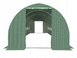 Садовая теплица с окнами и сквозным проходом Plonos 10m2 Зеленая = 400х250х200 см (4973)