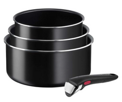 Набір каструль Tefal Ingenio Easy Cook & Clean L1539443, 4 елементи, алюміній