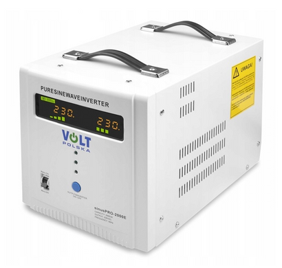 Гібридний інвертор Volt Polska SINUS PRO 2000 E 12/230V 1250/2000W (3SP092012E)