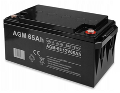 Акумулятор VOLT AGM VRLA 65Ah 12V (6AKUXAG065)