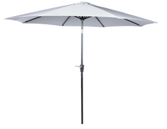 Складна садова парасолька 3м. для кафе створення тіні FUNFIT Сірий