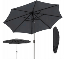 Складной садовый зонт Sternhoff 320 x 250 см Graphite (SDH284)
