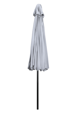Складной садовый зонтик 3м. для кафе создания тени FUNFIT Серый