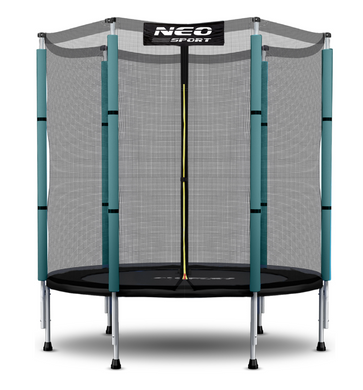 Батут Neo-Sport 140 см с внешней сеткой