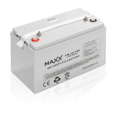 Аккумулятор гелевий 4SUN MAXX GEL DEEP CYCLE 100Ah 12V (FM-12-100)