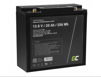 Акумулятор Green Cell LiFePO4 20Ah 12.8V (CAV07)