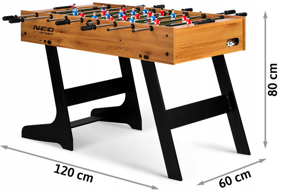 Футбольний стіл Neo-Sport NS-803 (180301)