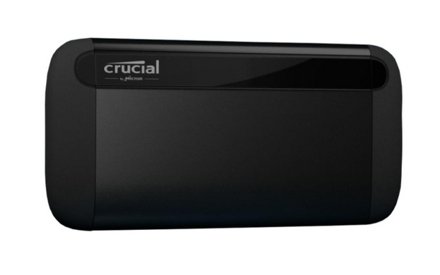 SSD накопичувач Crucial X8 2 TB USB 3.2 Black (CT2000X8SSD9)