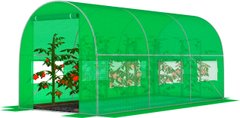 Садовая теплица с окнами FunFit Garden 7m2 = 350*200*200 (Зеленая)