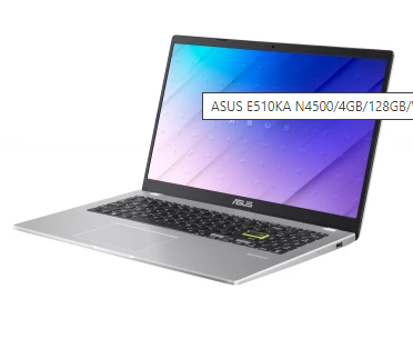 Ноутбук ASUS VivoBook Go 15,6" N4500/4GB/128GB/W11S+Microsoft 365 (E510KA-BR142WS)