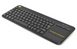 Бездротова клавіатура з тачпадом Logitech Touch K400 Plus Black (920-007145)