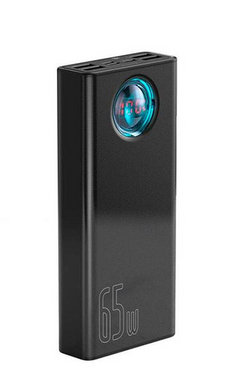 Зовнішній акумулятор (Power Bank) Baseus Amblight Digital Display Quick Charge 65W 30000mAh Black (PPLG-A01)