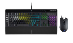 Комплект (клавіатура + миша) Corsair K55 RGB Pro + Harpoon RGB Pro (CH-9226865-NA)