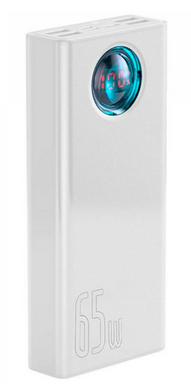 Внешний аккумулятор (Power Bank) Baseus Amblight Quick Charge 65W 30000mAh White (PPLG-A02)