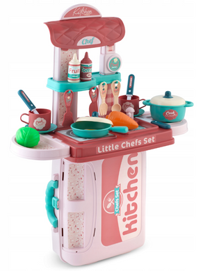 Игровая детская кухня Ricokids Розовая (772900)