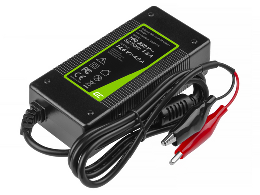 Зарядний пристрій Green Cell для акумуляторів LiFePO4 4A 14.6V