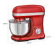 Кухонная машина ProfiCook PC-KM 1197 Red
