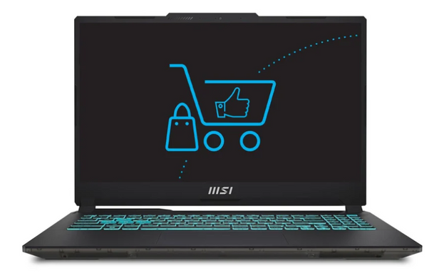 Ноутбук MSI Cyborg 15 15,6" i5-12450H/16GB/512 RTX4060 (A12VF-266XPL)